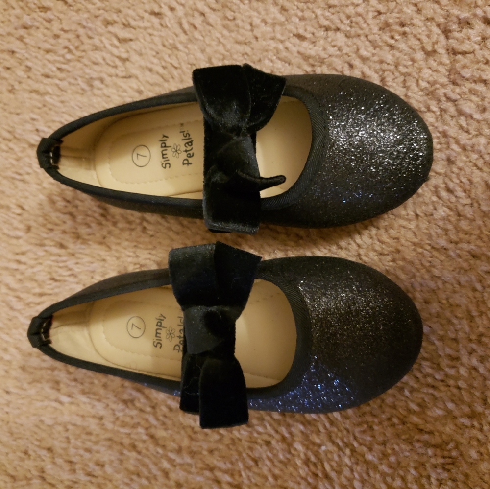 Toddler Girl Glitter Flats
